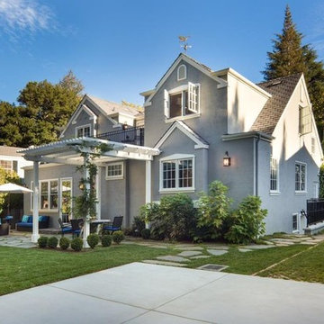 Hamilton Major Remodel, Palo Alto 3800 s.f- Two Story split levels with Basement