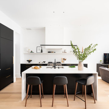 Ultra Sleek Kitchen on the Hill