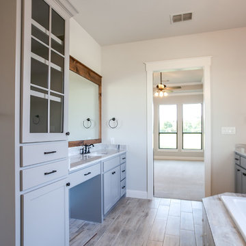 Western Craftsman Home with an Quaint Outdoor Kitchen