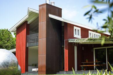Minimalist exterior home photo in Charlotte
