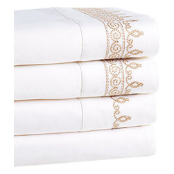 Mayenne Maison - Mayenne Maison Santorini Bedding Sheet Set, King/Cal King Duvet - Sheet And Pillowcase Sets
