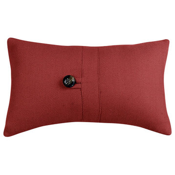 Prescott Small Red Pillow, 10x17