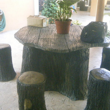 Custom Concrete Trees
