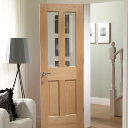 Malton Oak Prefinished Glazed Door - Internal Doors