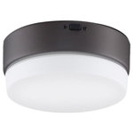 Fanimation Fans - Fanimation Fans LK4640BGRW Zonix Wet - 6.82" 18W 1 LED Light KitBLW - 5 Year WarrantyZonix Wet 6.82" 18W  Matte Greige Opal Fr *UL: Suitable for wet locations Energy Star Qualified: n/a ADA Certified: n/a  *Number of Lights: Lamp: 1-*Wattage:18w Connection Pin LED Module bulb(s) *Bulb Included:No *Bulb Type:Connection Pin LED Module *Finish Type:Matte Greige