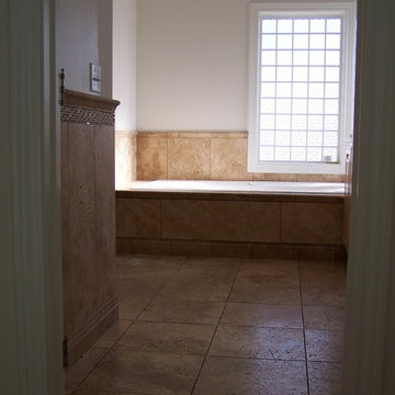 Turkish Travertine Master Bath