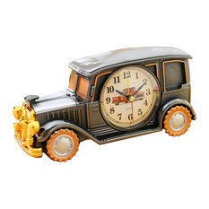 Creative Alarm Clock, Fashion Wake Up Alarm Clock, Vintage Car 02