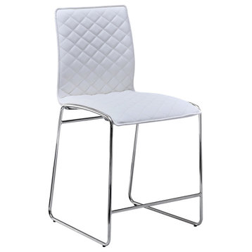 Duncan Dining Collection, White, Bar Chair