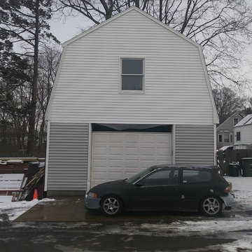 BarnStyle Roof on Garage Extension! Get Yours quoted today!
