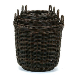 Wicker Baskets - Round  Krabu Wicker Baskets - Products