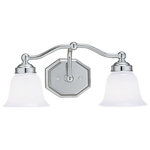 Norwell Lighting - Norwell Lighting 8319-CH-DO Trevi - Two Light Wall Sconce - NULL