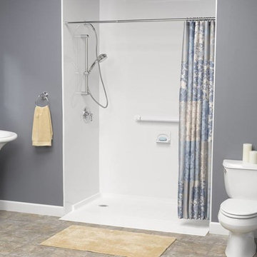 Examples of AGING IN PLACE & BARRIER FREE LIVING Bathroom Designs