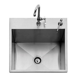 Twin Eagles 24 Inch Outdoor Sink - Grill Tools & Accessories