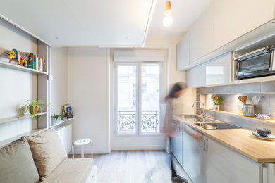 Idées déco pour une cuisine scandinave.