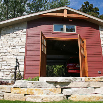 Booth Lake Portico & Exterior Remodel