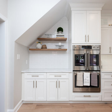 Transitional Farmhouse Kitchen and First Floor Remodel