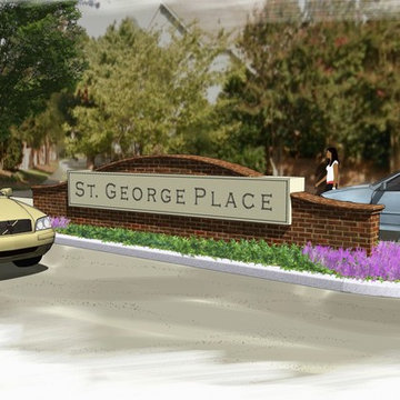 neighborhood and project signage