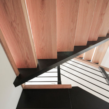 Project #73 | Bold Modern Staircase with Integrated Lighting
