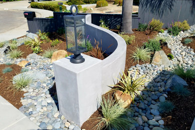 Design ideas for a contemporary landscaping in San Diego.