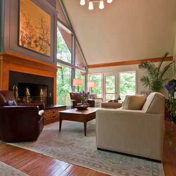 Asian-Inspired Great Room