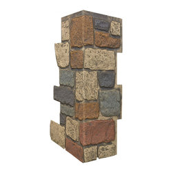 156-FIELDSTONE CORNER 11" W &times; 30 &frac12;" H - Wall Panels