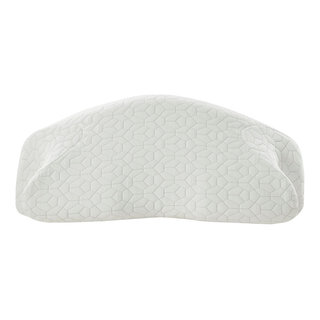 Flexapedic by Sleep Philosophy Memory Foam Wedge Pillow, White, 1