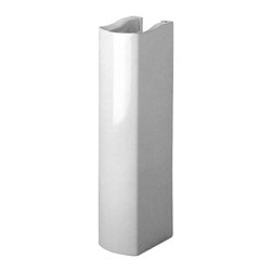 Caro Series White Pedestal By Duravit - Bathroom Sinks