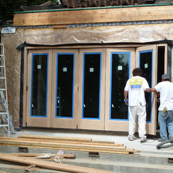 Custom wood Bi-folding units - Products