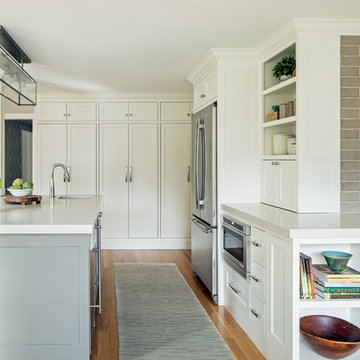 Auburndale Farmhouse Kitchen - Gut Renovation