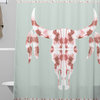 Jacqueline Maldonado Southwest Boho Dye Skull Shower Curtain, 72"x69"