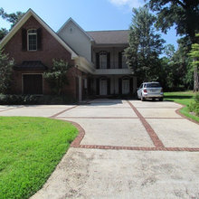 Front yard and driveway