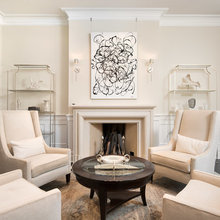 front room with piano