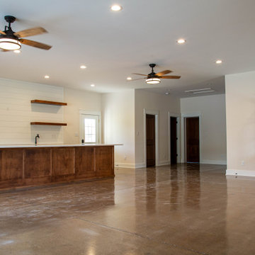 After: Barn Converted to Entertainment Space