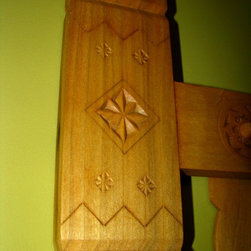 Rustic crockery shelf - Dish Racks