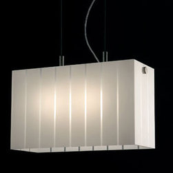 Pin Stripe Pendant Lamp By Oluce Lighting - Pendant Lighting