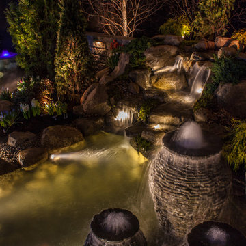spring fest fish koi pond