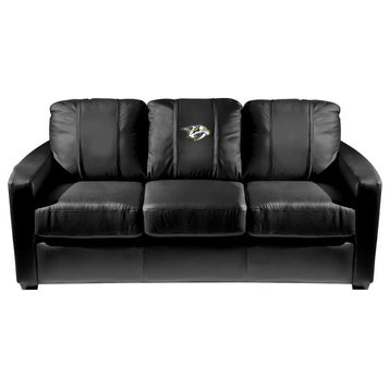 Nashville Predators NHL Silver Sofa
