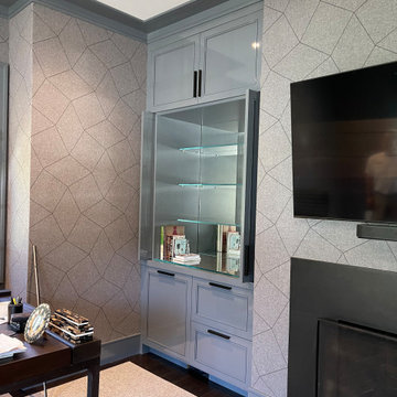 Office Bookcase and Bar