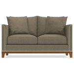 Apt2B - Apt2B La Brea Apartment Size Sofa, Taupe, 72"x39"x31" - The La Brea Apartment Size Sofa combines old-world style with new-world elegance, bringing luxury to any small space with its solid wood frame and silver nail head stud trim.
