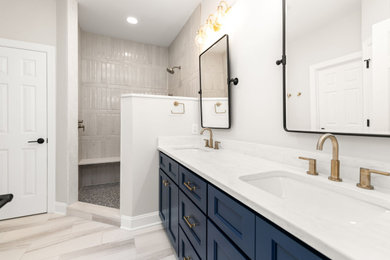 Inspiration for a timeless bathroom remodel in Other