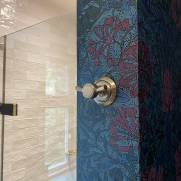Classic panelled bathroom, Epsom, Surrey.