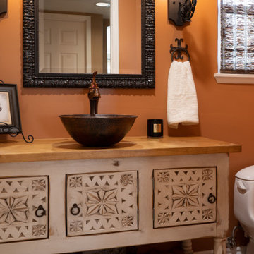 Tierrasanta Spanish Inspired Bathroom