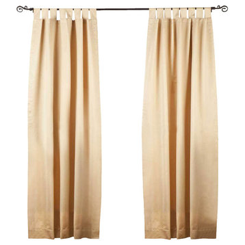 Golden Tab Top 90% blackout Curtain / Drape / Panel   - 80W x 108L - Piece