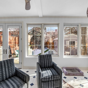 Historic Franklin Street Sunroom Addition & Rooftop Deck