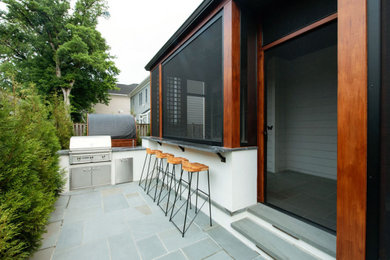 Minimalist home design photo in DC Metro
