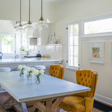 Whimsical Vintage Inspired Farmhouse Kitchen Remodel