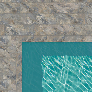A tricolor pool