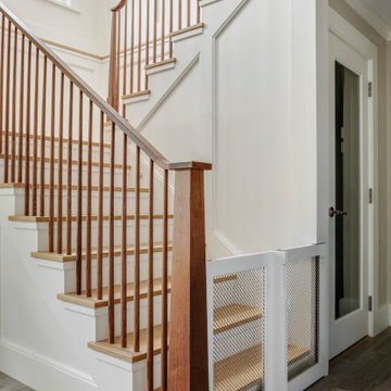 Fort Hill- Mudroom Stair