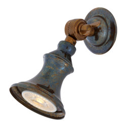 ACCRA TRADITIONAL BRASS SPOT LIGHT SMALL - Wall Lights
