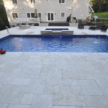 Backyard designed and built by Gappsi in Lloyd Harbor NY 11743